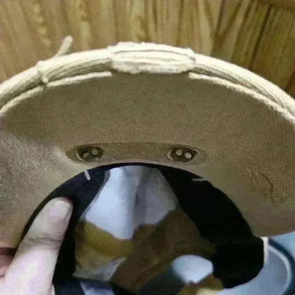 Powercap khaki distressed lighted ball cap - Picture 4 of 11